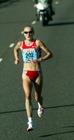 Paul Radcliffe on her way to victory in the GNR